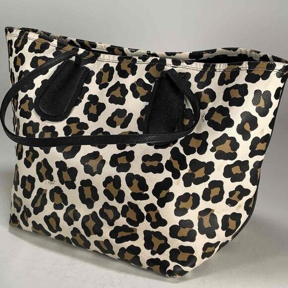 Coach leopard Tote‎  Print Getaway Weekender tote - Picture 2 of 16